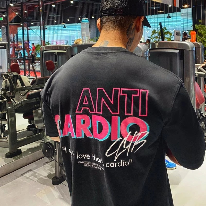 ANTI CARDIO  Oversized shirt Gym